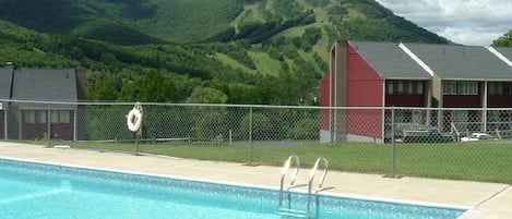 View of Hunter Mountain in Summer