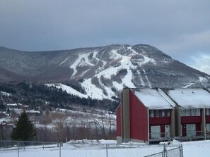 View of Hunter Mountain in Winter