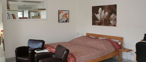 Ferienwohnung 1, 32qm, 1 Wohn-/Schlafzimmer, max. 2 Personen