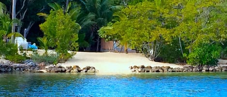 View of Beach from water