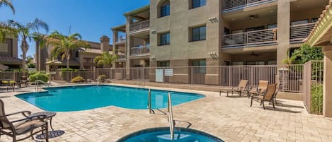 Heated Community Pool and Hot Tub