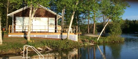 View from the dock.