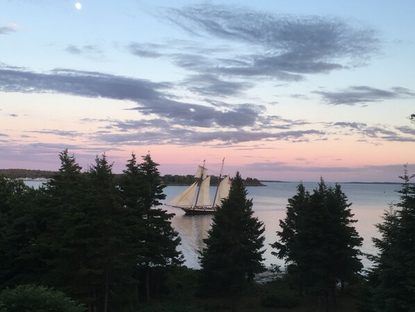 View from your deck taken during Windjammer Week.