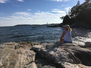 High Tide on the Rocks