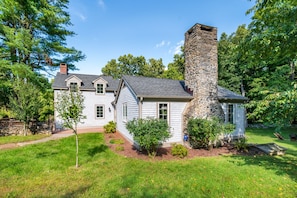 Stand alone cottage on lush grounds.