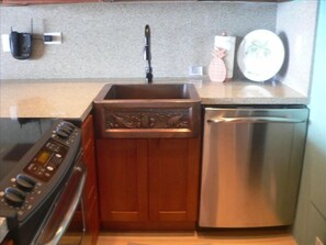 REMODELED KITCHEN WITH GE PROFILE APPLIANCES