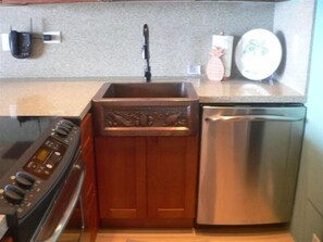 REMODELED KITCHEN WITH GE PROFILE APPLIANCES