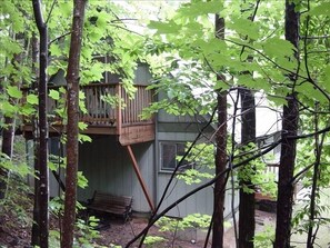 Rear View of Lover's Loft - Beautiful For All the Seasons