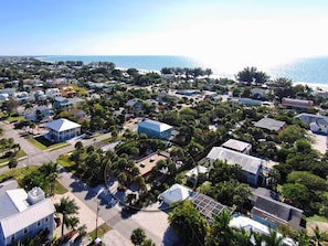 LOCATION! Only 9 houses to the beach 1 house S. of Pine