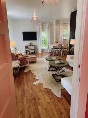 Living Room and Dining Area