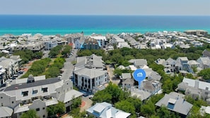 Aerial View - Offering an Effortless Walk to Barrett Square