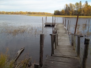 I rent year-round. Come back for the ice fishing, too.