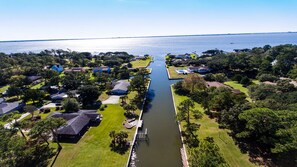 Aerial View - Canal to Sound 