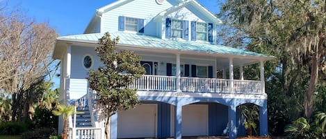 Front of the home on Ocean Creek Blvd.
