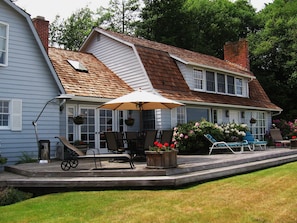 Large Deck and Dining Table