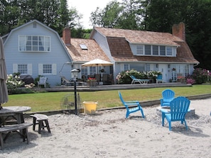 Large Home Right on the Beach