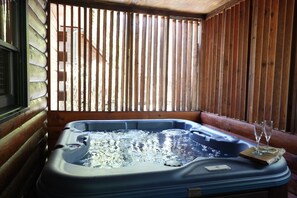 Bubbelpool inomhus