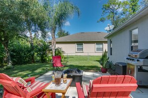 Note: There Is no longer a firepit
