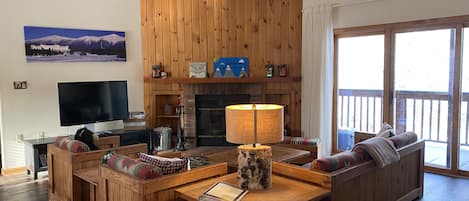 Open floor plan living room