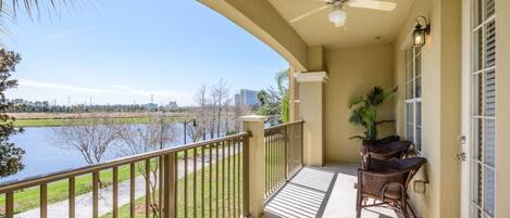 Private Balcony with Lakeview