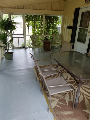 Screened Porch Entrance