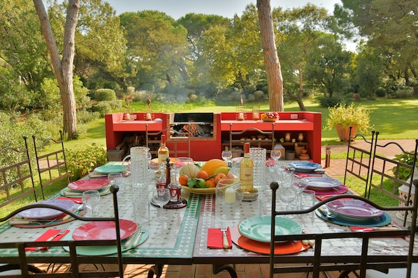 Restaurante al aire libre