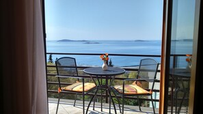 Balcony with sea view