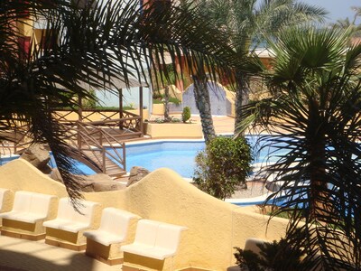 Beautiful 2 Bed Apartment, 50 Metres From The Beach Near La Manga. Private wifi