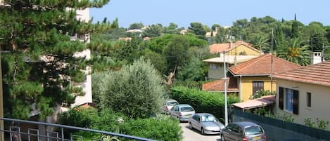 Depuis la terrasse