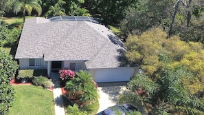 Enjoy nature at Breezy Oak Villa, with parking at your door!