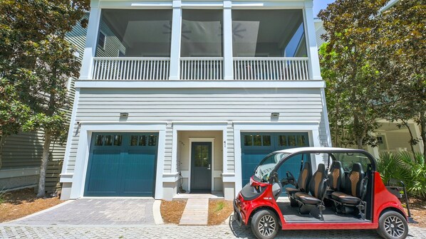 Park Row Beach Cottage Golf Cart