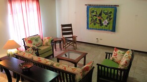 Living Room with Smart TV