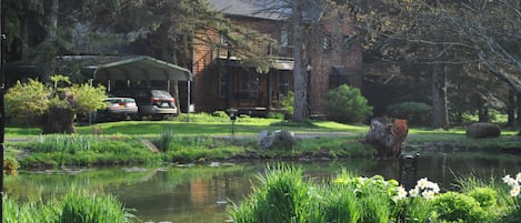 THE MANOR HOUSE AND GARDEN POND