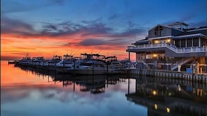 Gorgeous Sunset and View of the club house