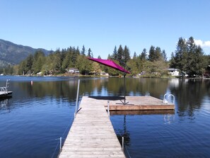 Dock on lake