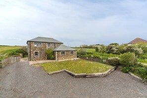 There is plenty of outdoor, off-road parking with a gated entrance