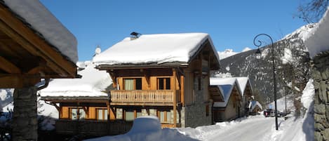 View on apartment with balcony