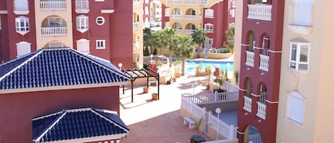 View from our balcony
