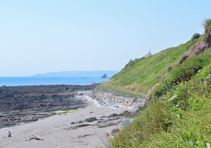 Local beach at Portwrinkle