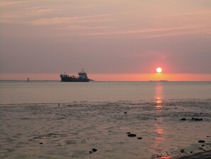 Sonnenuntergang Bremerhaven 