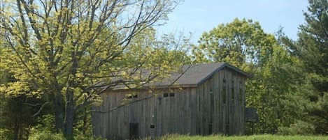 Orchard House in the springtime