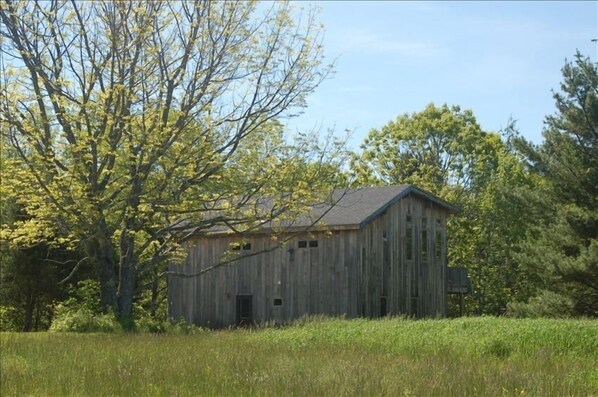 Orchard House in the springtime