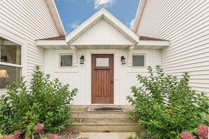 Driveway entrance