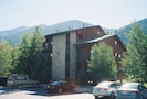 Exterior of building. Underground parking below. 