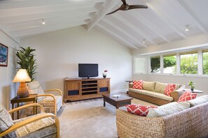 Living room with A/C