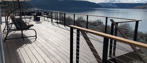 New waterside deck!