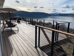 New waterside deck!