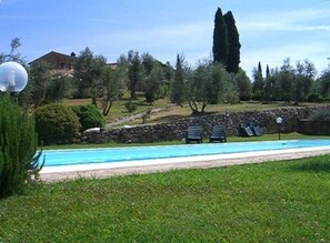 The pool and gardens