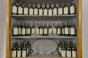 complimentary wine
