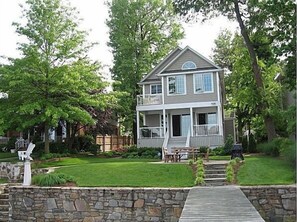 Water view of the house